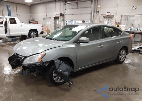 2014 Nissan Sentra Sv from USA, damaged, VIN 3N1AB7AP5EY339288